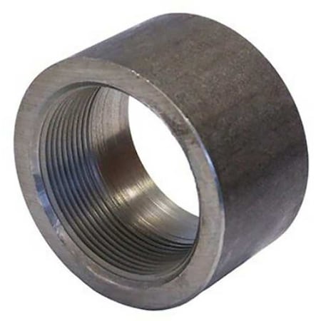 Half Coupling, Forged Steel, 1/2 In