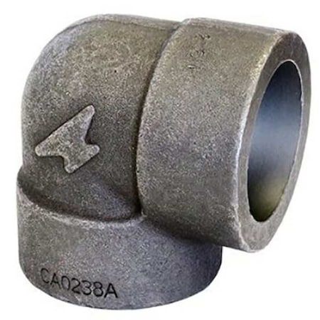 90 Elbow, Forged Steel, 2 In,Class 6000