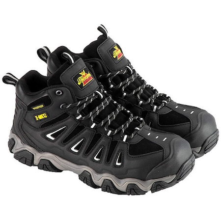 Hiker Boot,M,11 1/2,Black,PR