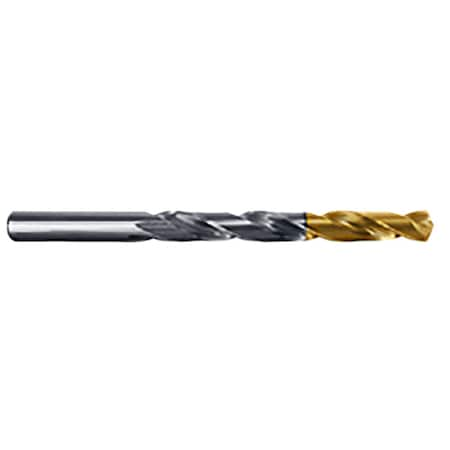 135° Heavy-Duty TiN-Tipped Cobalt Jobber Length Drill Cle-Line 1501-TT TiN Tipped HSS-CO RHS/RHC #30