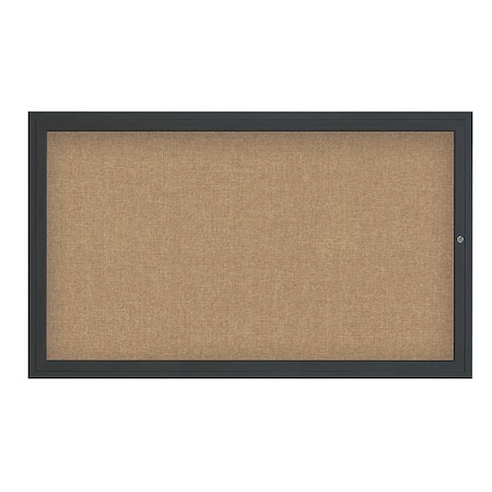 Corkboard,48x36,Buff/Black