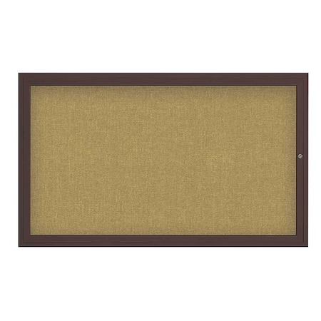 Corkboard,48x36,Keylime/Bronze