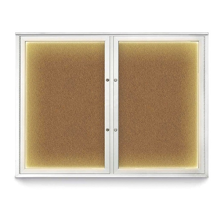 Corkboard,48x36,Synthetic Cork/Satin