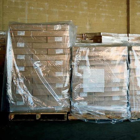 2 Mil Clear Pallet Cover, 51 In W, 49 In D, 97 In L, 50 PK