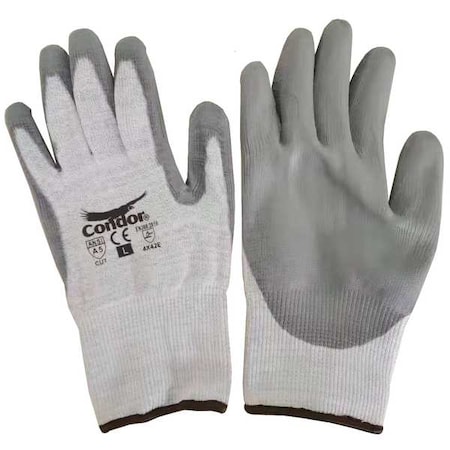 Cut-Resistant Gloves,Polyurethane,S,PR