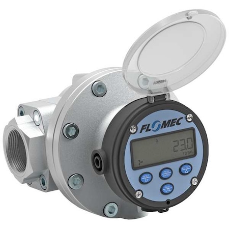 Electronic Flowmeter,1 1/2,FNPT,6.9 L