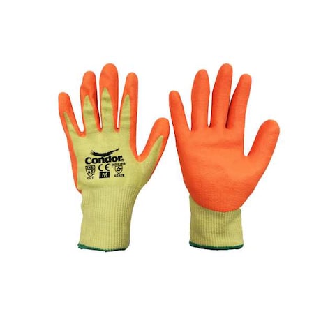 Cut-Resistant Gloves,Nitrile, M/8,PR