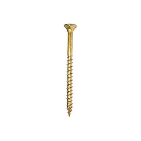 Deck Screw, #12 X 5-1/2 In, Climatek, Flat Head, Torx Drive, 600 PK