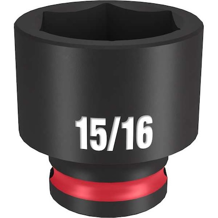 15/16 In. SHOCKWAVE Impact Duty 3/8 In. Drive Standard 6 Point Impact Socket