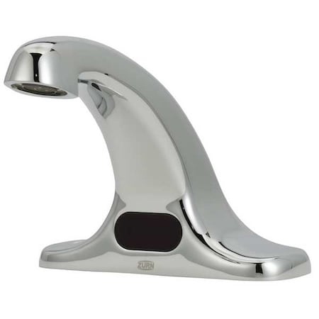 4 Mount, Battery Powered Sensor Faucet, Chrome Plated