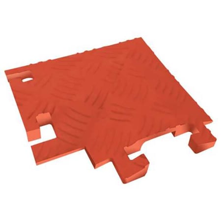 Cable Protector,1Channel,11-3/4W,Orange