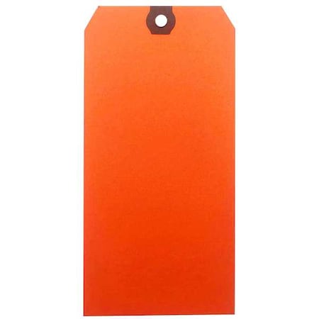 Blank Shipping Tag,Paper,Orange,PK1000