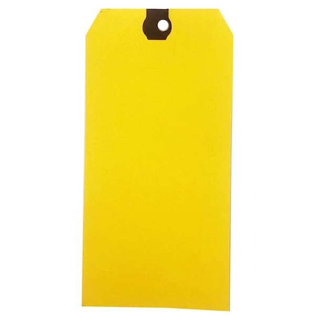 Blank Shipping Tag,Paper,Yellow,PK1000