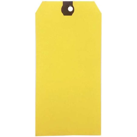Blank Shipping Tag,Paper,Yellow,PK1000