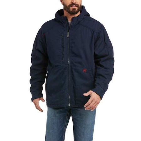 FR Stretch Canvas Jacket,Navy,3XL