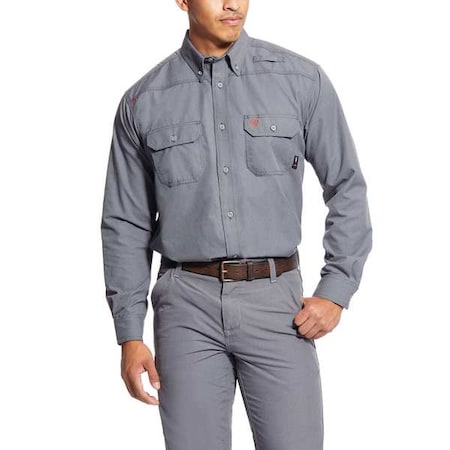 Flame-Resistant Shirt,Gray,3XL