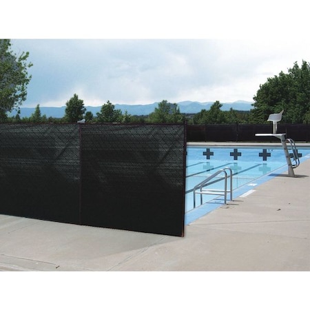 Privacy Netting,Black,10ftX150ft