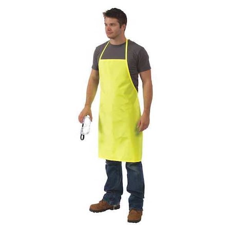 Bib Apron,Repellant,F66L,Hi Viz Lime