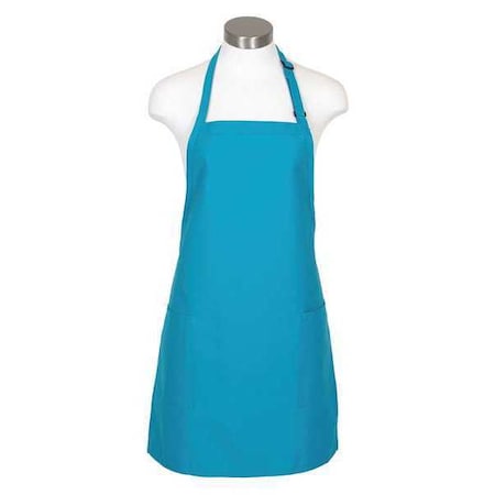 Bib Apron,F53,Turquoise