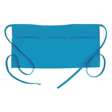 Apron,3-Pocket Waist,F9,Turquoise