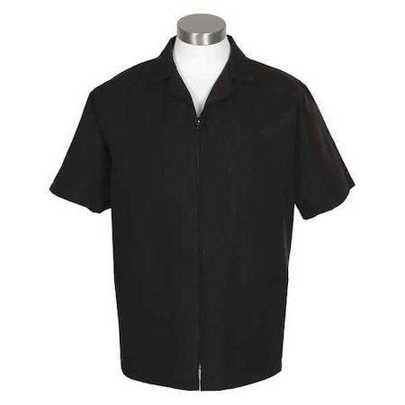 Smock,Zipper,Black,K74,MD