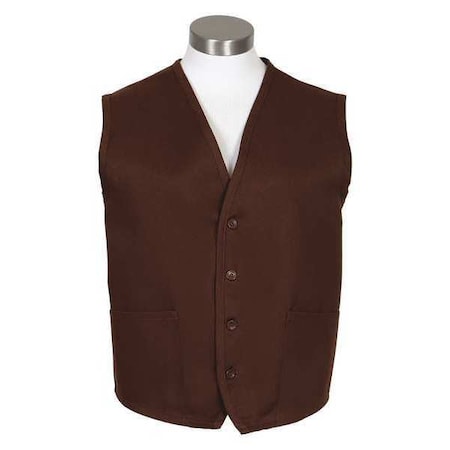 Vest,2 Pocket,Brown,V65,SM