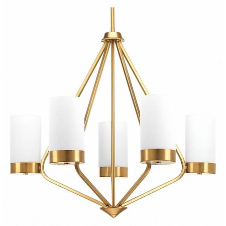 Elevate Five-Light Chandelier,Bronze