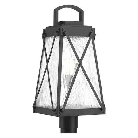 Creighton One-Light Post Lantern,Black