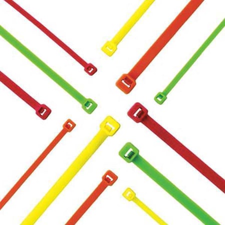 Cable Tie,8L,Nylon,Green,PK1000