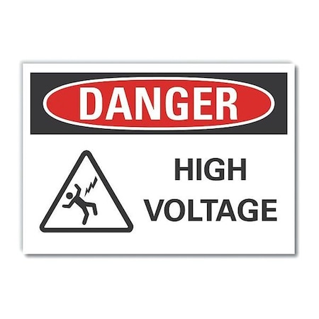 Refldecaldanger High Voltage, 10x7, Header Background Color: Black, Red