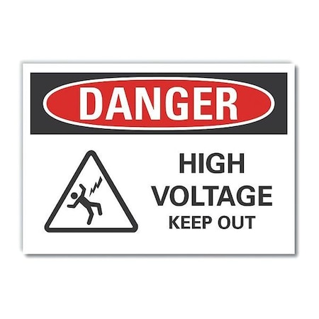 Refldecaldanger High Voltage,7x5, LCU4-0234-RD_7X5