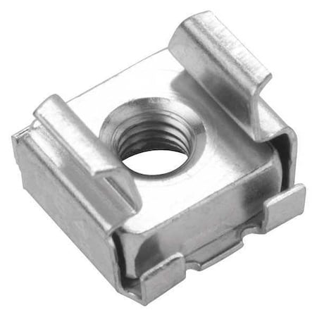 Cage Nut, 5/16-18, Zinc Electroplate Finish