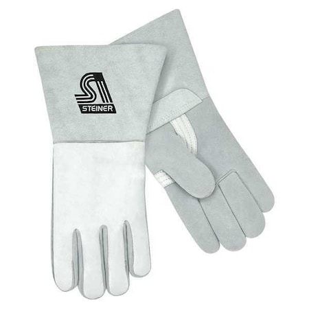 MIG/Stick Welding Gloves, Elkskin Palm, 2XL, PR