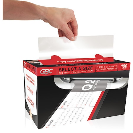 Select-A-Size Lamination,100 Ft. Roll