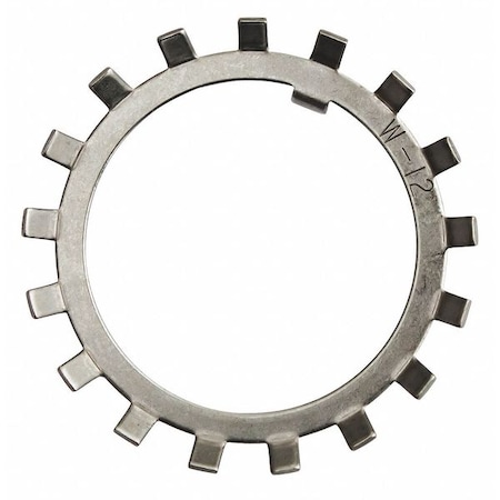 Bearing Lock Washer, Carbon Steel, Plain Finish