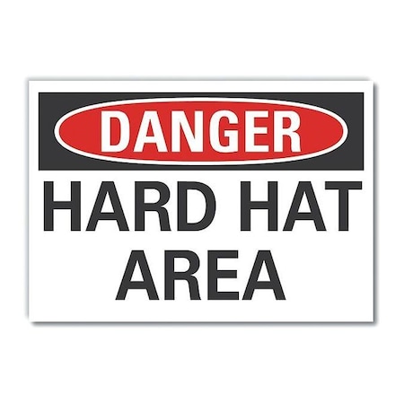 Danger Sign,10 W,7 H,0.004 Thickness, LCU4-0358-ED_10x7