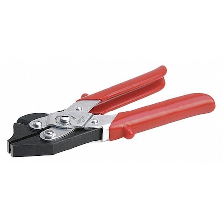 Pliers Parallel Flat,Nose,8,w/Cutter