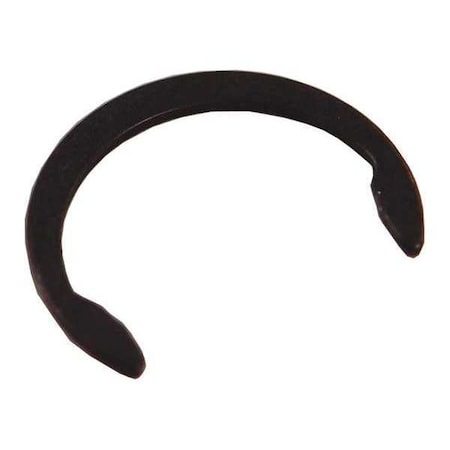 External Retaining Ring, Steel Black Phosphate Finish, 3/4 In Shaft Dia