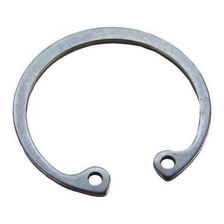 Internal Retaining Ring, Stainless Steel, Plain Finish, M12 Bore Dia.