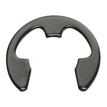 External-E E-Clip, Steel Black Phosphate Finish, 20 Mm Shaft Dia