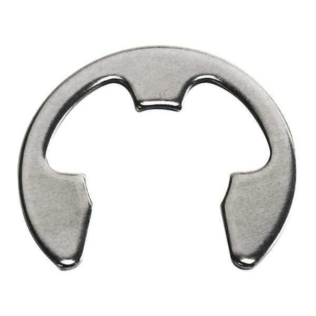 External-E E-Clip, Stainless Steel Passivated Finish, 3 Mm Shaft Dia