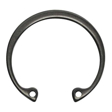 Internal Retaining Ring, Stainless Steel, Plain Finish, 1.023 In Bore Dia.