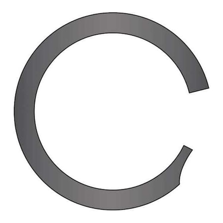 Internal Retaining Ring, Steel, Plain Finish, 2.875 In Bore Dia.