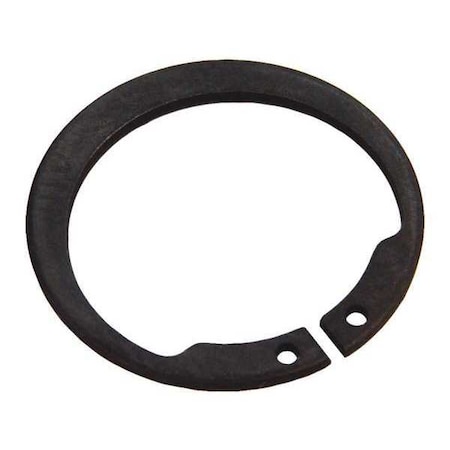 External-E Retaining Ring, Steel Black Phosphate Finish, 1.813 In Shaft Dia