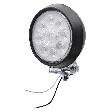 Spot Lamp,LED,Rubber Housing,Clear