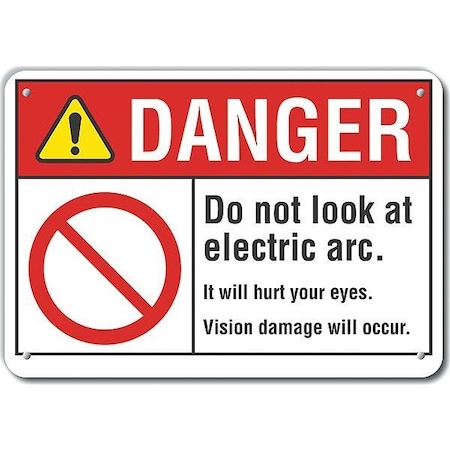 Decal,Danger Do Not Look At,10x7