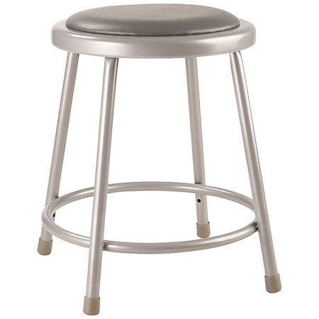 Round Stool, Height 18Gray