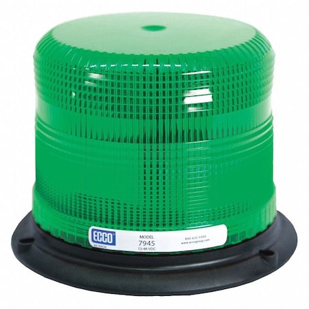 Led Beacon, Epoxy Filled, Low Pro, Green