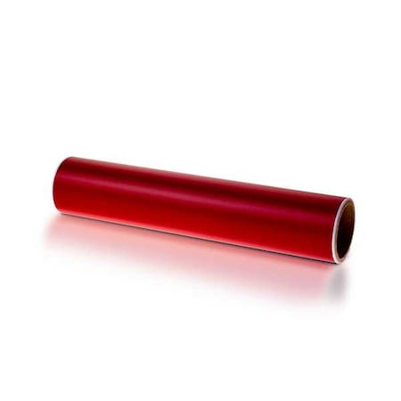 12 X 60 X 4 Mil. Red Vinyl Self-Adhesive Tape Roll For Pegboard