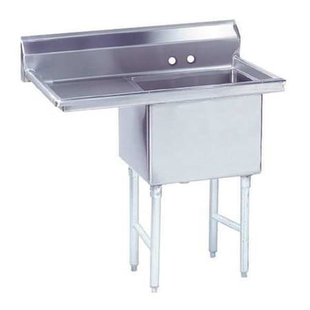 24 W X 38-1/2 L X 43 H, 14 Ga. 304 Stainless Steel